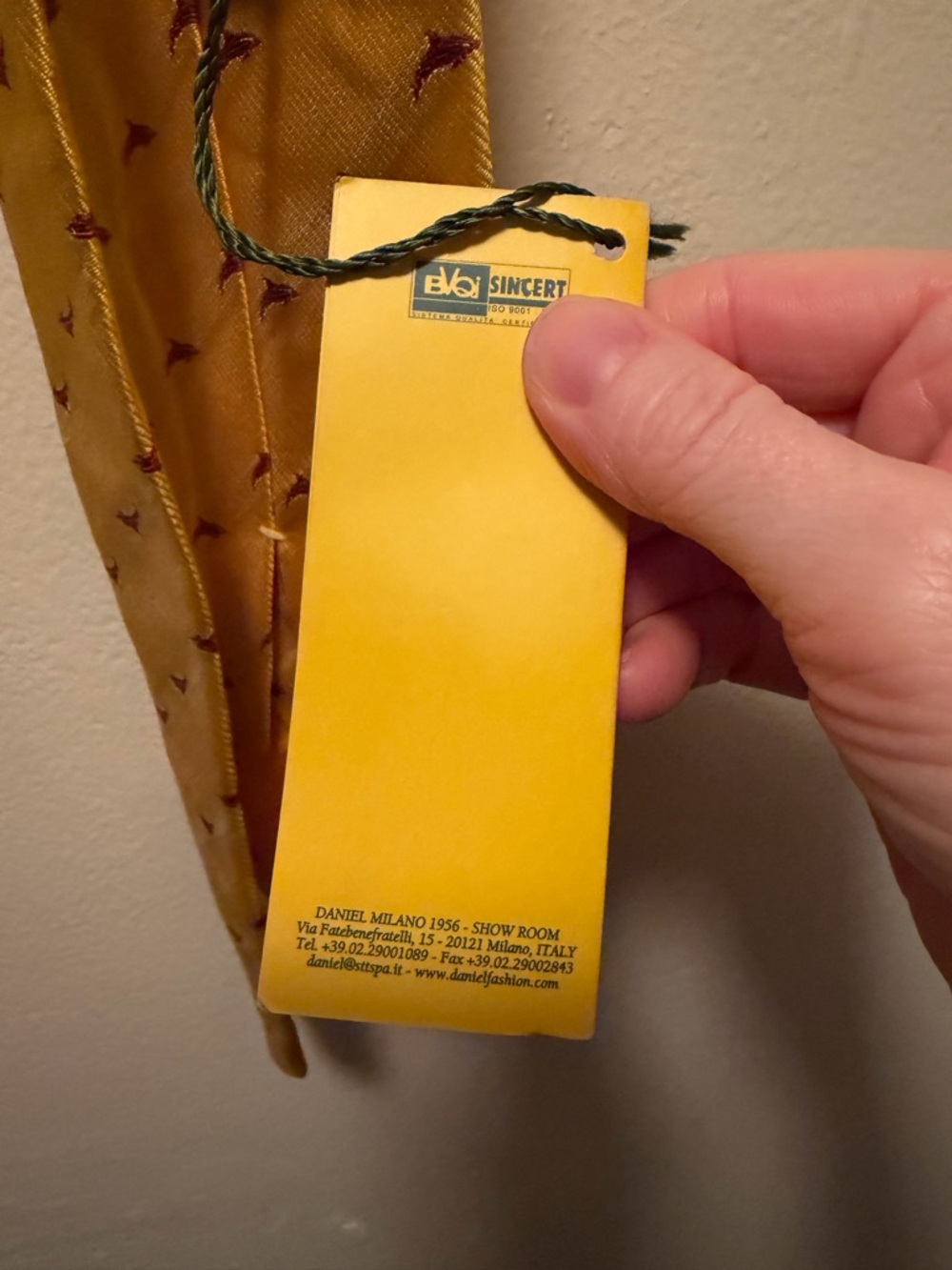 NWT Daniel Milano Dolphin Tie - Picture 5 of 8